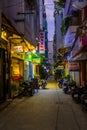 Back alley in Ho Chi Minh City