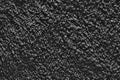 Dark background of gray coarse fabric texture Royalty Free Stock Photo