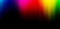 Dark background in rainbow colors. Bright blue pink red yellow green orange blurred grainy background for site banner Royalty Free Stock Photo