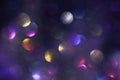 Colorful abstract blur bokeh light. shiny spots. Royalty Free Stock Photo