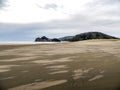 Dark sand beaches, Bethels Beach, Auckland, New Zealand