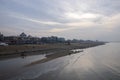 Dark Beach Of Scheveningen At The Hague The Netherlands 28-12-2019