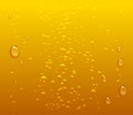 Dark beer drops and bubbles background