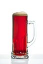 Dark beer glass Royalty Free Stock Photo