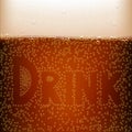 Dark beer Royalty Free Stock Photo