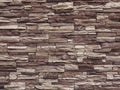 Beige and brown slate stone wall texture Royalty Free Stock Photo