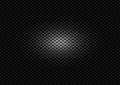 Dark black Carbon fiber Geometric grid background. Modern dark abstract vector texture. Royalty Free Stock Photo