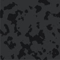 Dark black seamless camo pattern