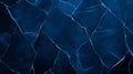 dark blue abstract background featuring cracked texture with intricate lines and patterns, creating sense of depth and dimension. Royalty Free Stock Photo