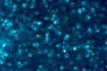 Dark blue abstract backgrounds bokeh. Royalty Free Stock Photo