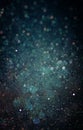 Dark blue abstract bokeh light. defocused background. Royalty Free Stock Photo