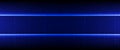 Blue digital background with binary code and glowing perspective grid lines vector Royalty Free Stock Photo