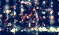 Dark blue background with colorful sparkly stars for wallpapers