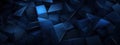 A dark blue background with many shiny cubes Royalty Free Stock Photo