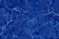 Dark blue background marble wall texture for design art work, seamless pattern of tile stone with bright and luxury Royalty Free Stock Photo