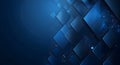 Dark blue background with small geometric patterns technology futuristic network speed concept Royalty Free Stock Photo