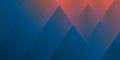 Dark Blue, Brown and Red Abstract Lit Blurry Gradient Surface, Texture - Slanted Crossing Lines Pattern with Low Lights