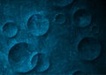 Dark blue circles abstract tech grunge background Royalty Free Stock Photo