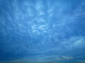Dark blue cloud with white light sky background and light Royalty Free Stock Photo