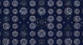 Dark Blue Geometric Gemstone Pattern Background Royalty Free Stock Photo