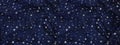 Dark blue with gold stars tulle chiffon texture background