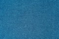 Dark blue, grainy textured surface, top view, banner. Background of blue cloth thread texture