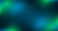 Dark blue and green abstract gradient background with blurred light effects image Royalty Free Stock Photo