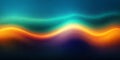Dark Blue-Green with Orange-Purple Shades Grainy Gradient Background Royalty Free Stock Photo