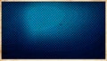 Dark Blue Grunge Halftone Dots Background