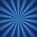 Dark blue grunge sunbeam background. Sun rays abstract wallpaper Royalty Free Stock Photo