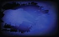 Dark Blue grunge template vector background Royalty Free Stock Photo