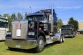 Dark Blue Kenworth W900 Truck Tractor