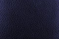 Dark blue leather texture