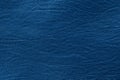 Dark blue leather texture background with seamless pattern and high resolution Royalty Free Stock Photo