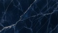 Dark Blue Marble Texture with Thin Silver Veins and Natural Pattern 140 Royalty Free Stock Photo