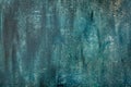 Dark blue painted old plywood texture, background or wallpaper Royalty Free Stock Photo