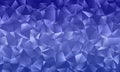 Dark blue polygon background with triangles of different shape and size Geometric pattern, backdrop. Royalty Free Stock Photo
