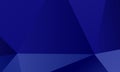 Dark blue polygon background with triangles of different shape and size Geometric pattern, backdrop. Royalty Free Stock Photo