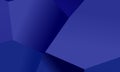 Dark blue polygon background with triangles of different shape and size Geometric pattern, backdrop. Royalty Free Stock Photo
