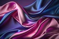 Dark blue purple silk satin abstract background