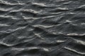 Dark rippling water surface background Royalty Free Stock Photo