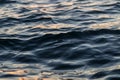 Dark blue sea water Royalty Free Stock Photo