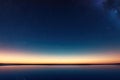 dark blue sky sunset beautiful awesome sky moon milky way seamless hdri panorama 360 degrees angle view zenith use graphics game Royalty Free Stock Photo