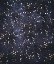 Glitter vintage lights background. light gold and black. defocused. Royalty Free Stock Photo