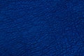 Dark blue textured leather background. Royalty Free Stock Photo