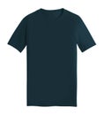 Dark blue tshirt template Royalty Free Stock Photo