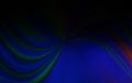 Dark BLUE vector blurred shine abstract texture. Royalty Free Stock Photo