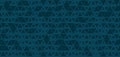 Dark blue vector seamless pattern with small triangles, halftone effect texture Royalty Free Stock Photo