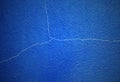 Dark Blue Wall Crack Background Royalty Free Stock Photo