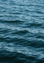 Dark Blue Water Surface Texture Royalty Free Stock Photo